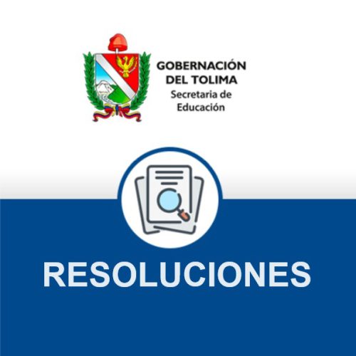 RESOLUCIONES